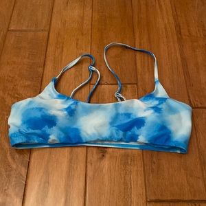 Shein tie-dye bathing suit top